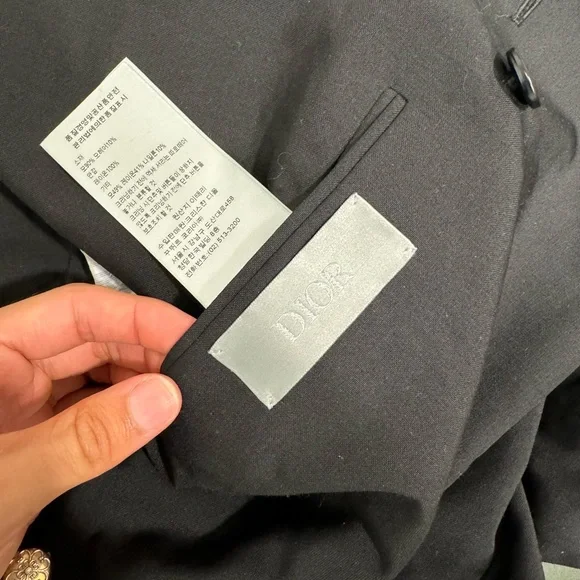 Dior Men workwear blazer wool jacket - Picture 8 of 10